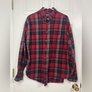 Men’s Croft & Barrow Red Flannel - Large